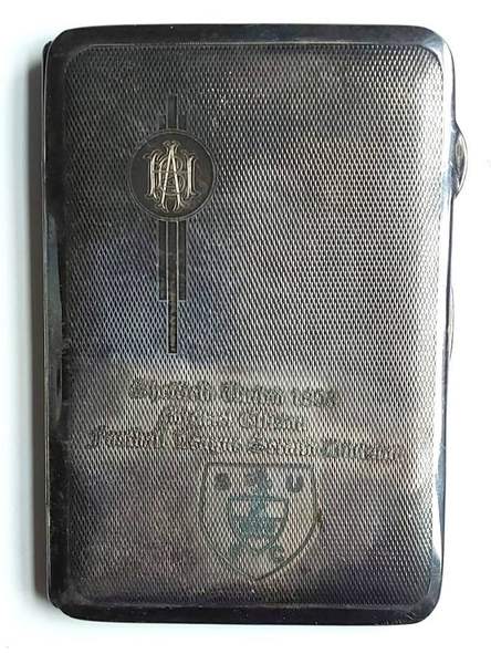 Sheffield united michael ellison cigarette case
