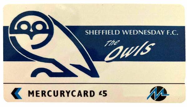 Sheffield wednesday phone card