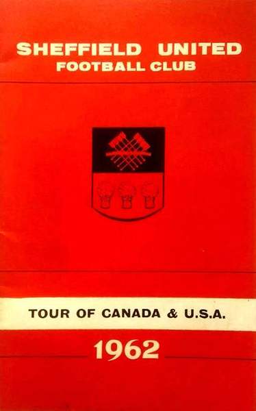 Sheffield united 1962 tour booklet